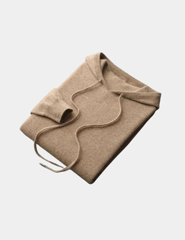 100% Cashmere Hooded Sweater - Vailor & Veil