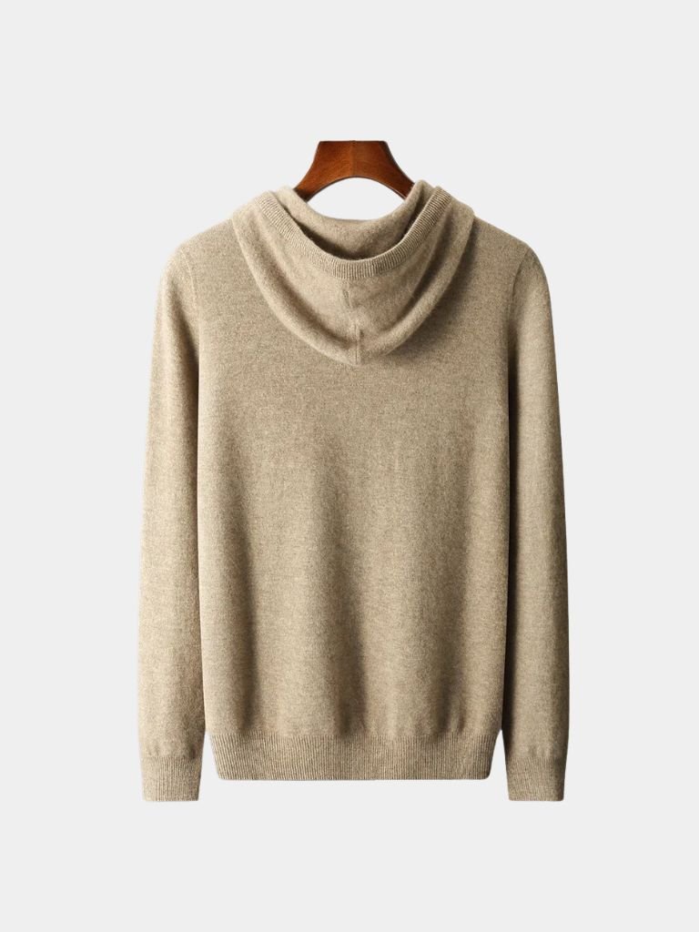 100% Cashmere Hooded Sweater - Vailor & Veil