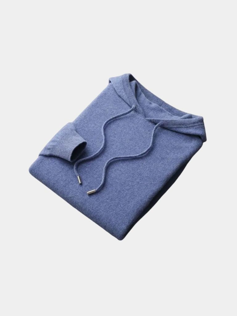 100% Cashmere Hooded Sweater - Vailor & Veil