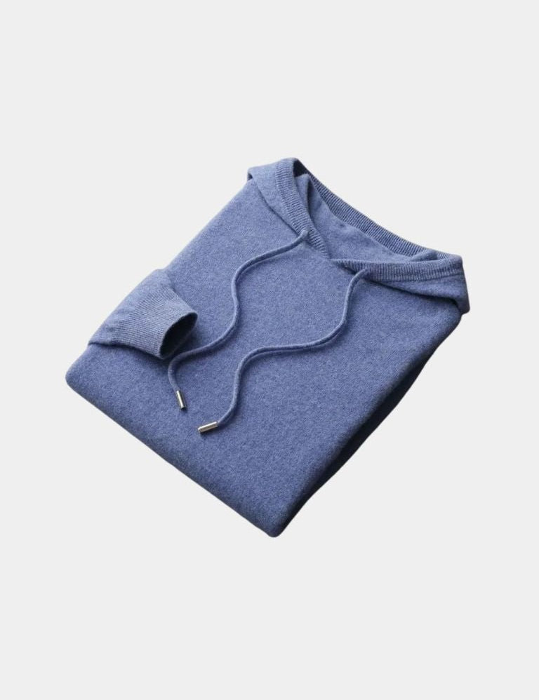 100% Cashmere Hooded Sweater - Vailor & Veil