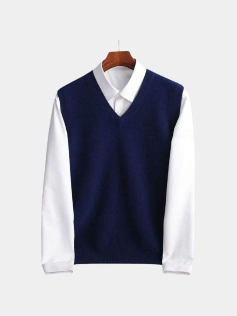 100% Merino Wool Sweater Vest - Vailor & Veil