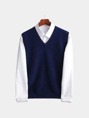 100% Merino Wool Sweater Vest - Vailor & Veil