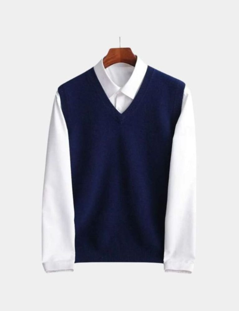 100% Merino Wool Sweater Vest - Vailor & Veil