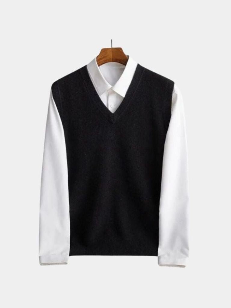 100% Merino Wool Sweater Vest - Vailor & Veil
