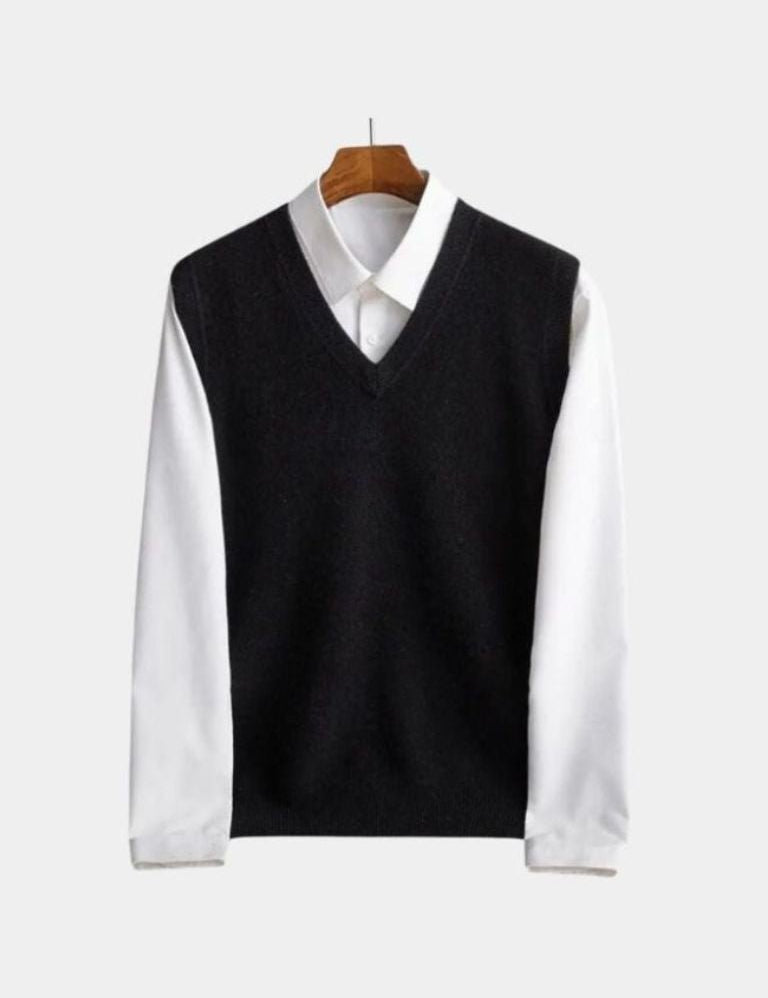 100% Merino Wool Sweater Vest - Vailor & Veil