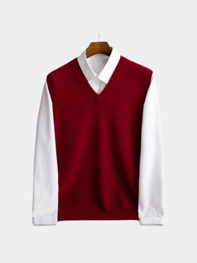 100% Merino Wool Sweater Vest - Vailor & Veil