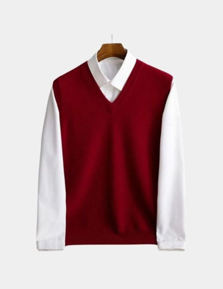 100% Merino Wool Sweater Vest - Vailor & Veil