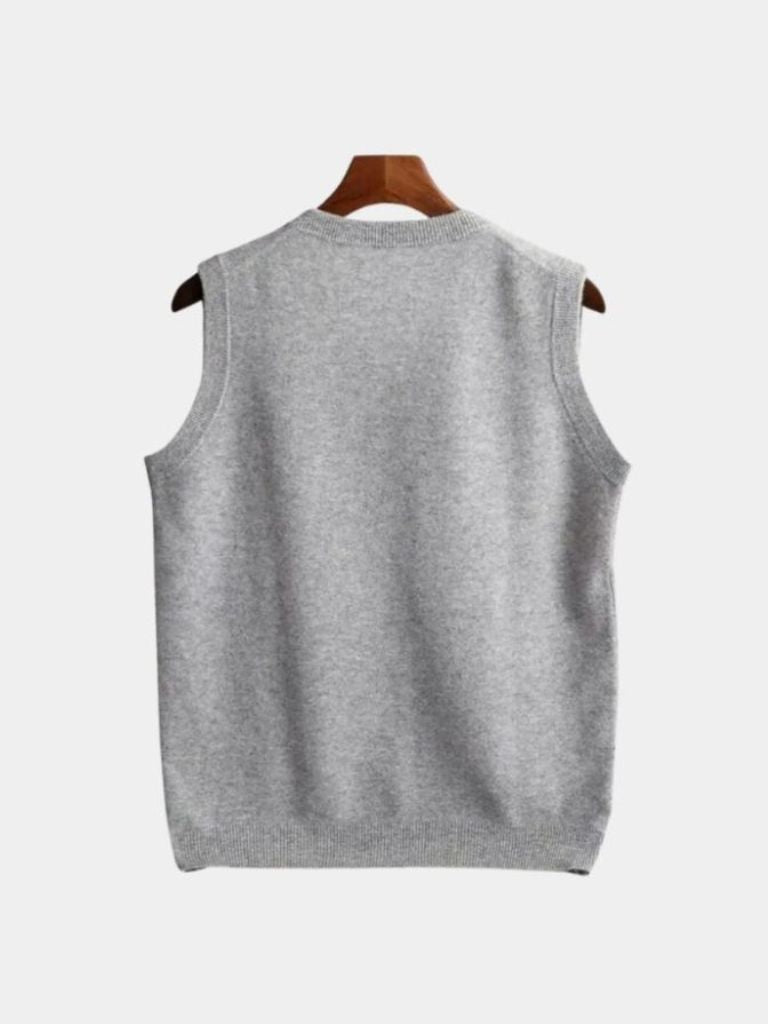 100% Merino Wool Sweater Vest - Vailor & Veil