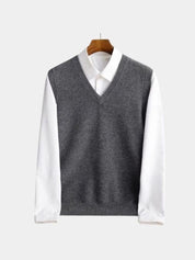 100% Merino Wool Sweater Vest - Vailor & Veil