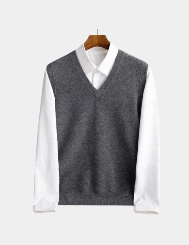 100% Merino Wool Sweater Vest - Vailor & Veil
