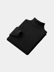 100% Merino Wool Turtleneck Sweater - Vailor & Veil