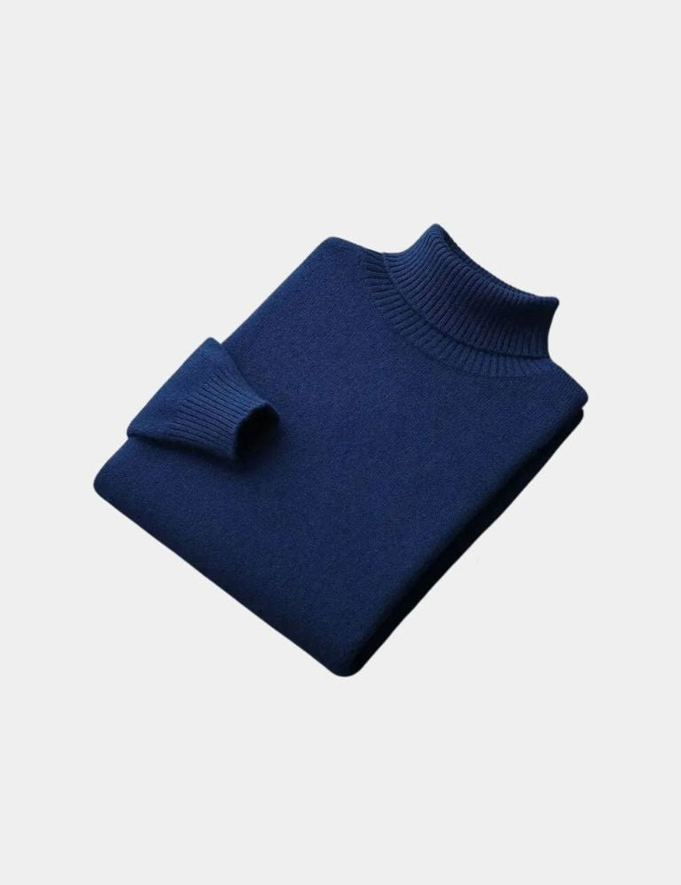 100% Merino Wool Turtleneck Sweater - Vailor & Veil