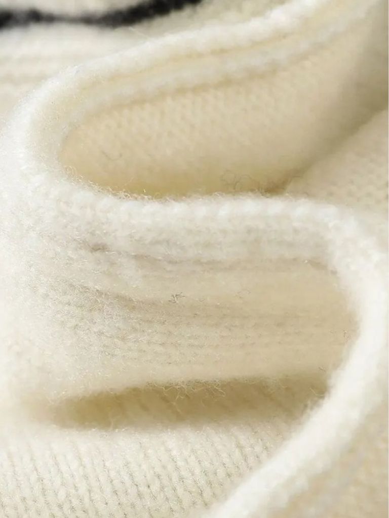 100% Wool Fair Isle Pullover Sweater Jumper - Vailor & Veil