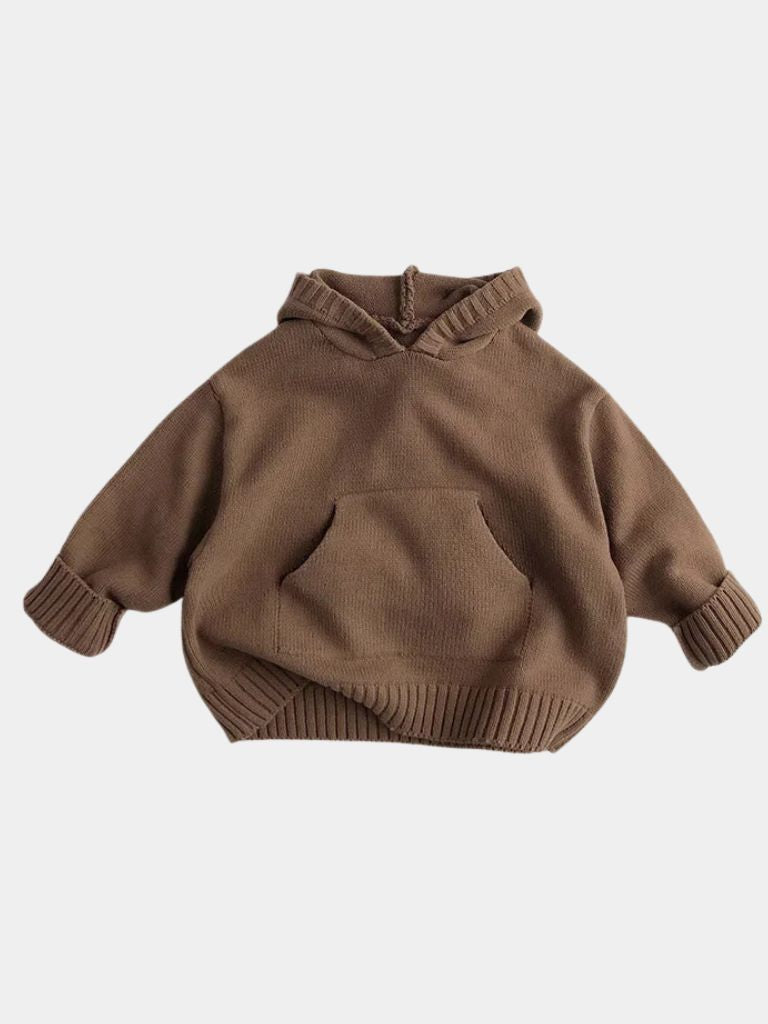 Montclair Kids Heritage Knit Hoodie - Vailor & Veil Kids