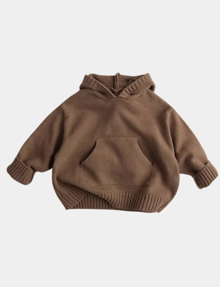 Montclair Kids Heritage Knit Hoodie - Vailor & Veil Kids