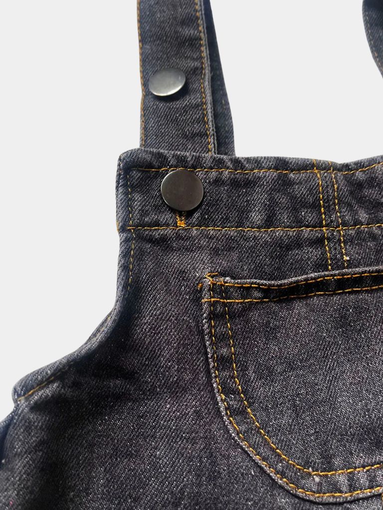 Maison Enfant Classic Denim Overalls - Vailor & Veil Kids