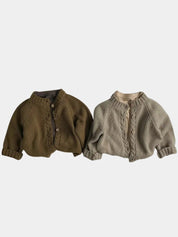 Valmont Classic Knit Cardigan - Vailor & Veil Kids