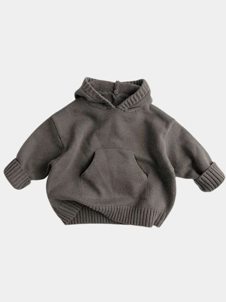 Montclair Kids Heritage Knit Hoodie - Vailor & Veil Kids