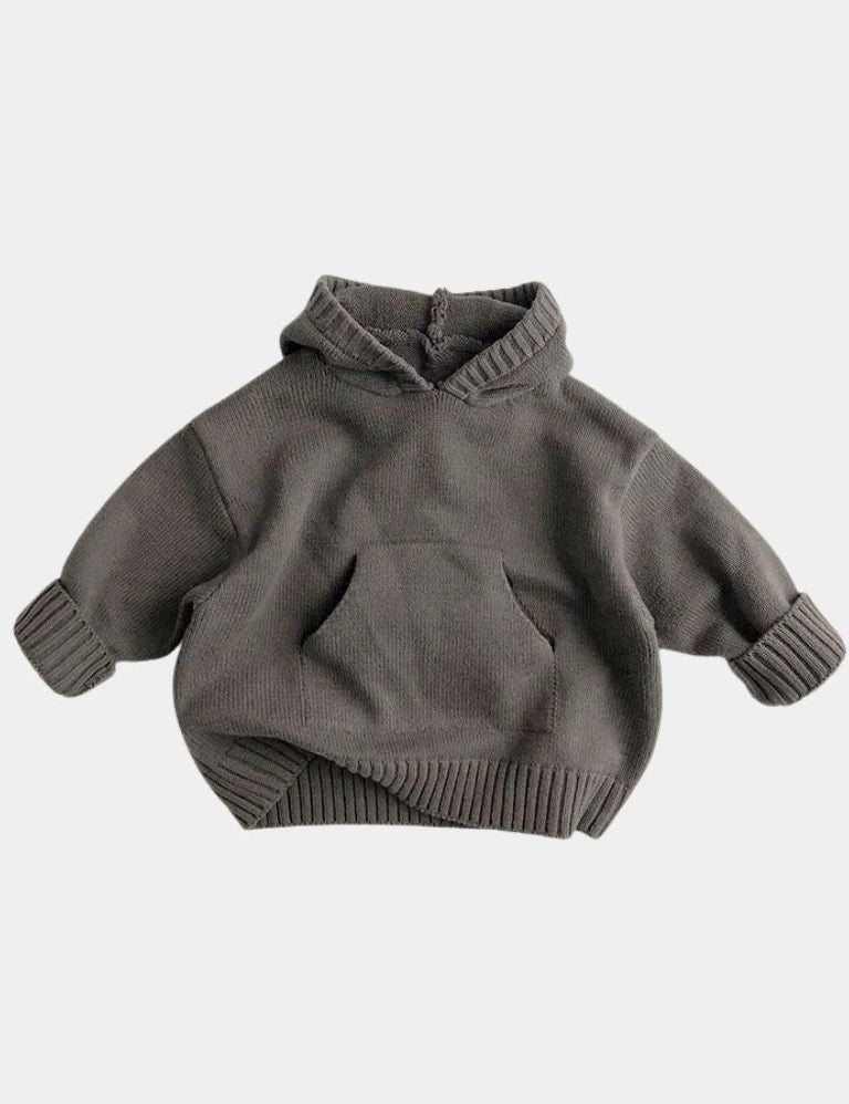 Montclair Kids Heritage Knit Hoodie - Vailor & Veil Kids