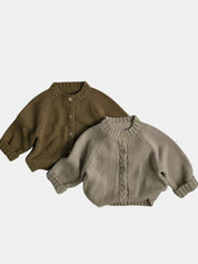 Valmont Classic Knit Cardigan - Vailor & Veil Kids