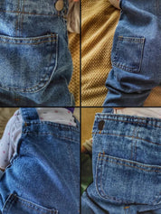 Maison Enfant Classic Denim Overalls - Vailor & Veil Kids