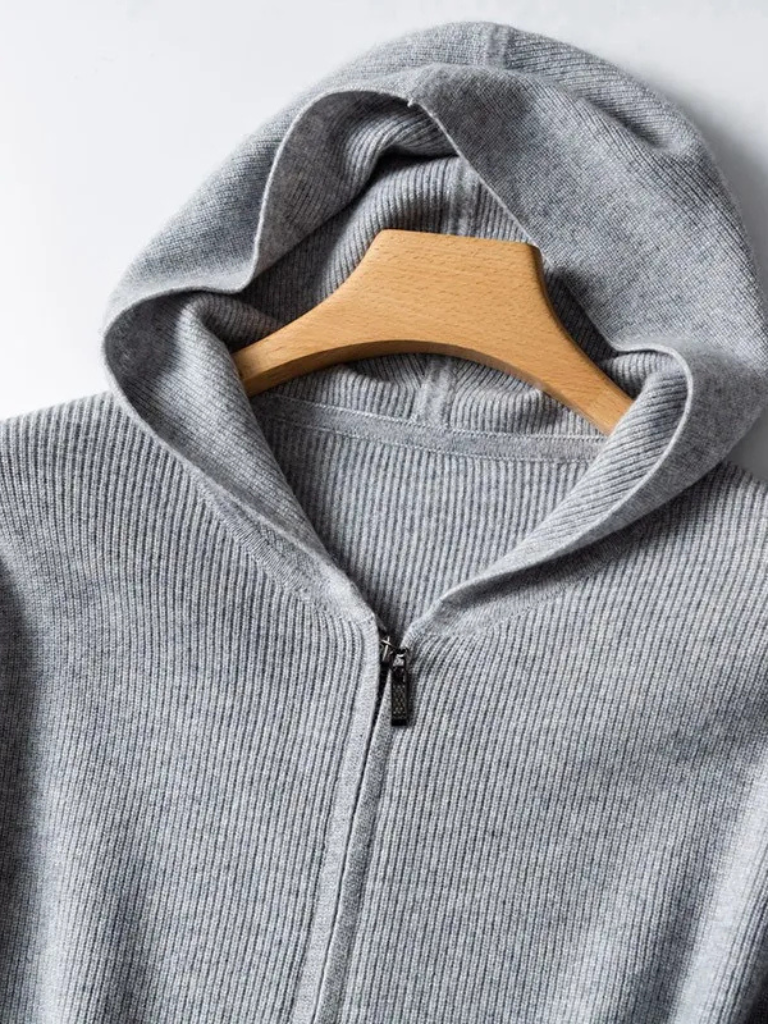 Belmont Heritage Knit Hoodie - Vailor & Veil