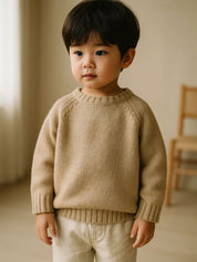 Valmont Toddlers Cotton Sweater - Vailor & Veil Kids
