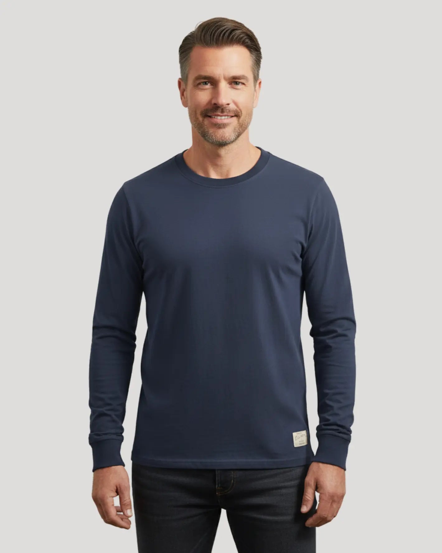 Nico Cotton Long Sleeve Crew Neck