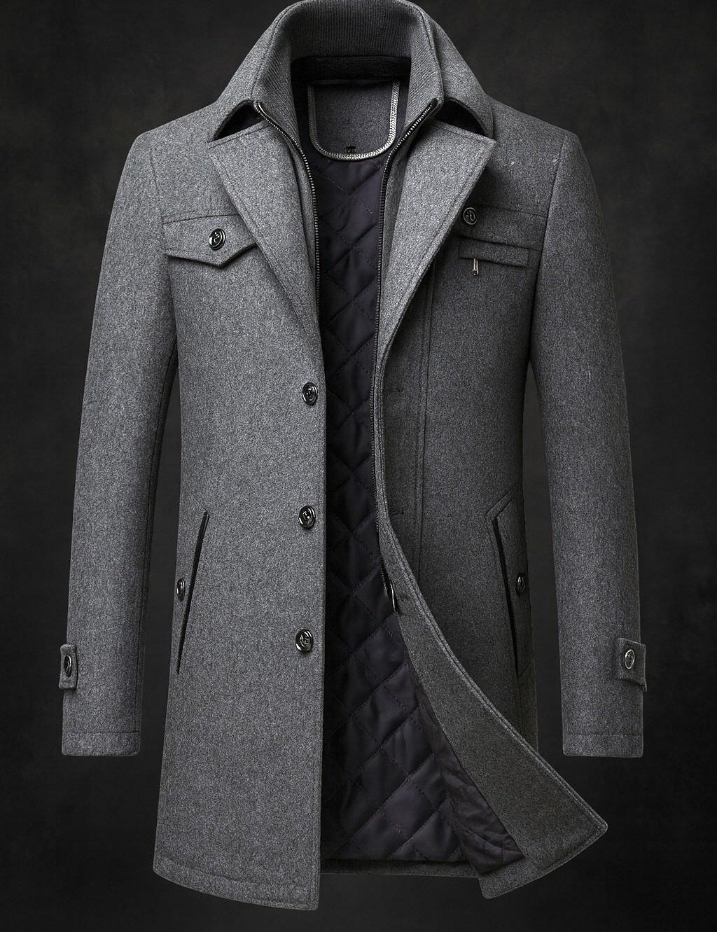 Fairmont Wool Coat - Vailor & Veil