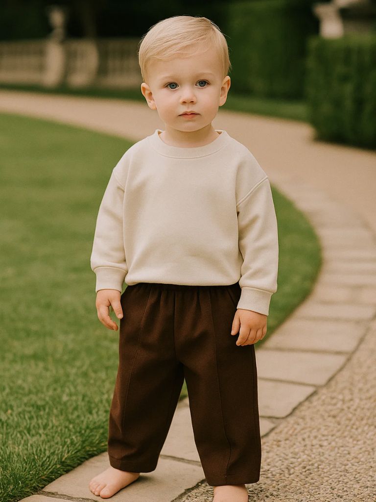 Petit Baron Tailored Trousers - Vailor & Veil Kids
