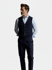 Cashmere Cardigan Vest  - Vailor & Veil