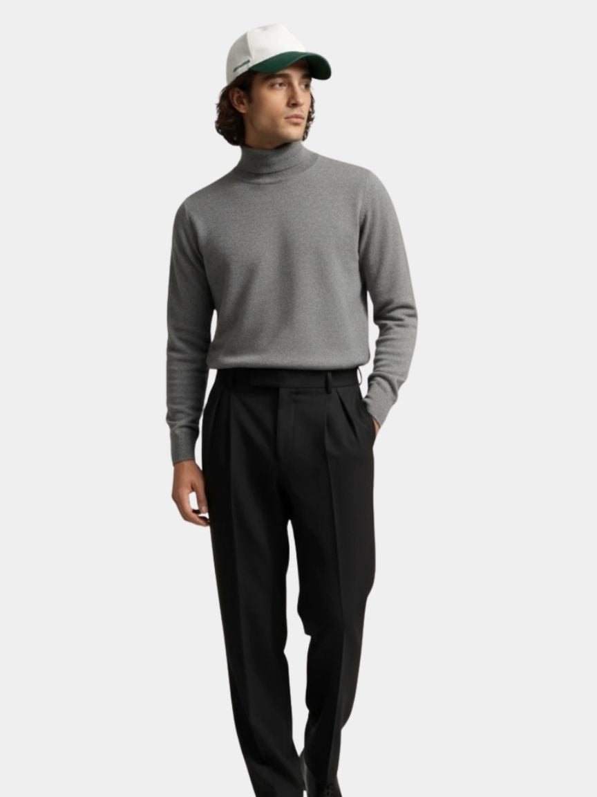 100% Merino Wool Turtleneck Sweater - Vailor & Veil