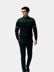 Cardigan Sweater Zipper Standing Collar Knitwear - Vailor & Veil