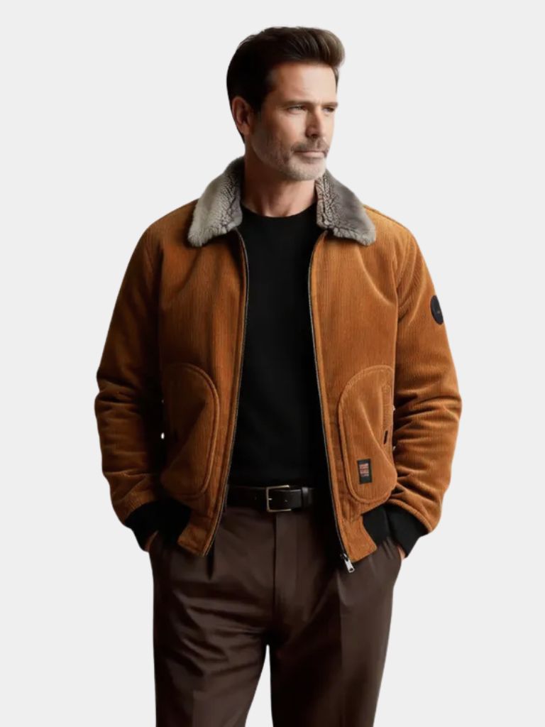 Thermal Windbreaker Corduroy Jacket - Vailor & Veil