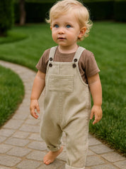 Heritage Court Boys Overalls - Vailor & Veil Kids