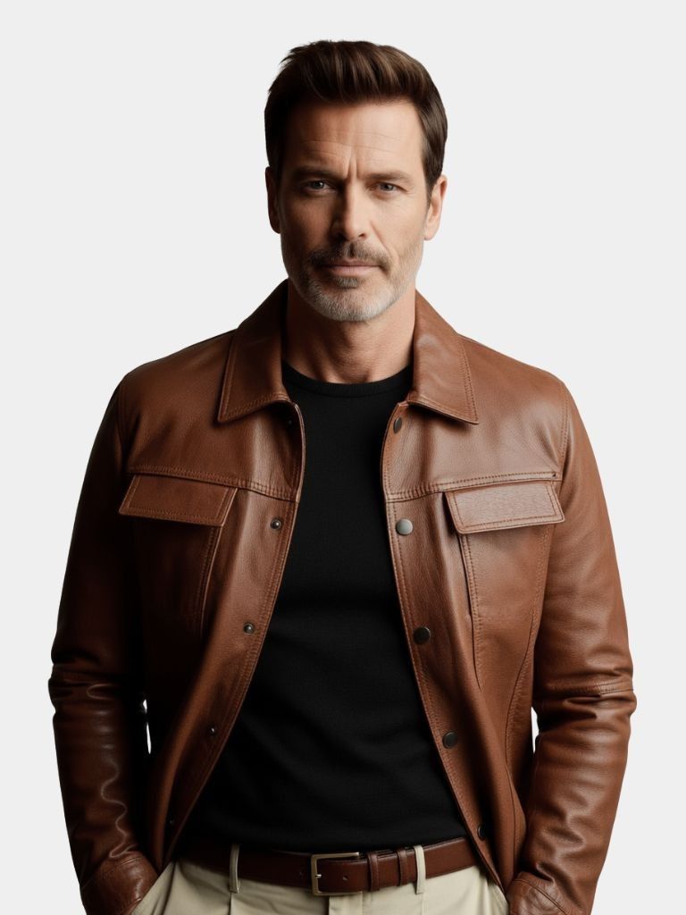 Bronze Rebel Leather Jacket – Vailor & Veil