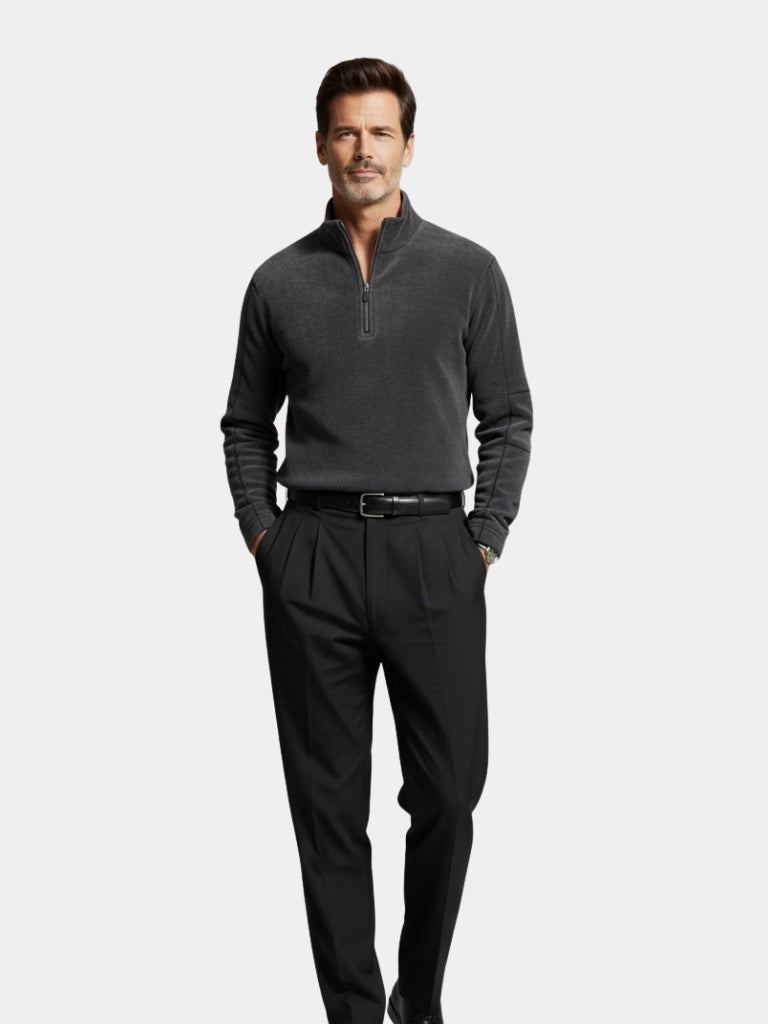 Alpine Quarter-Zip Sweater - Vailor & Veil