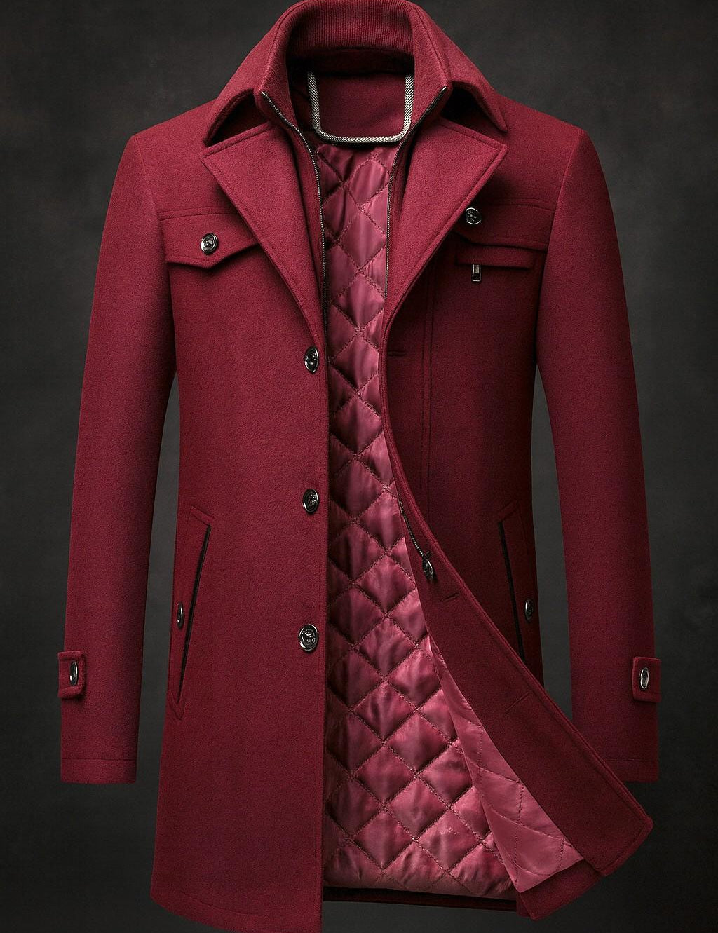 Fairmont Wool Coat - Vailor & Veil