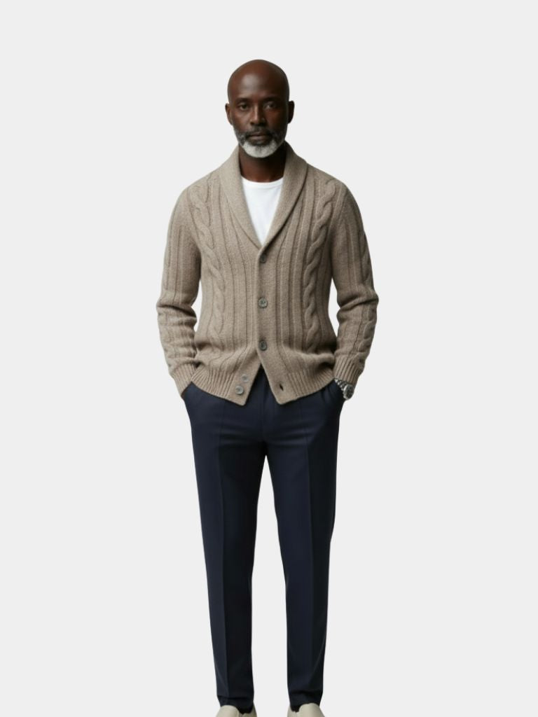 Men's Knitted Cardigan - Vailor & Veil