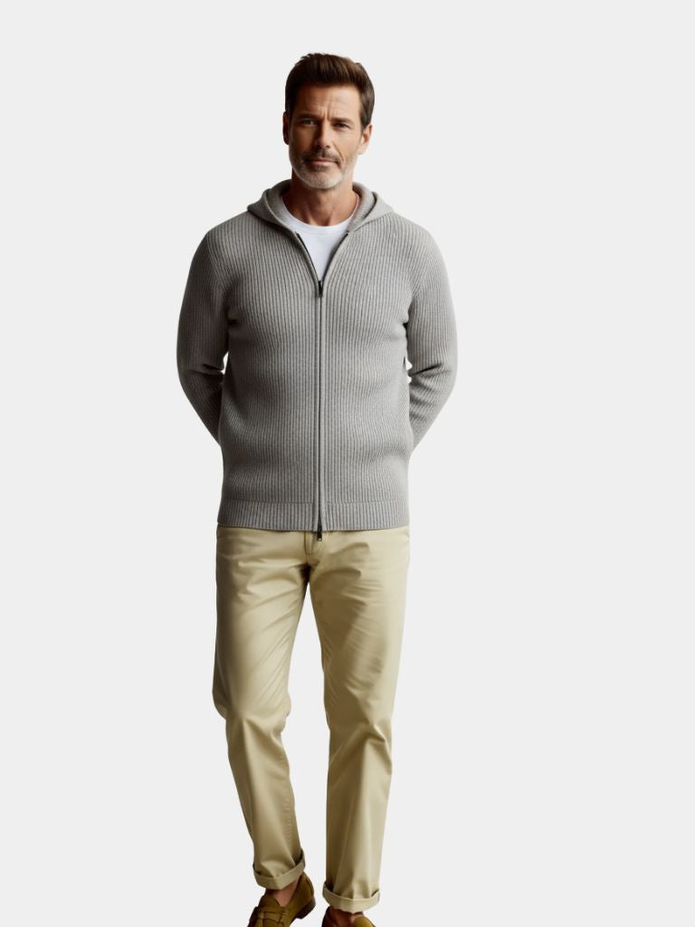 Belmont Heritage Knit Hoodie - Vailor & Veil