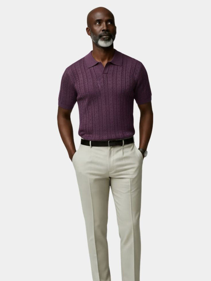 Classic Fit Business Polo Shirt - Vailor & Veil