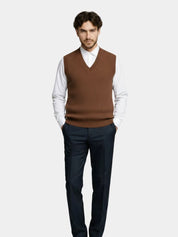 Knit Vest Waistcoat - Vailor & Veil