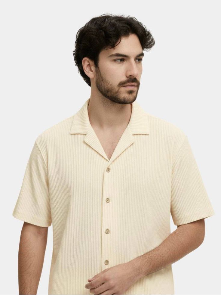 Minimalist Corduroy Set Shorts and Shirt - Vailor & Veil