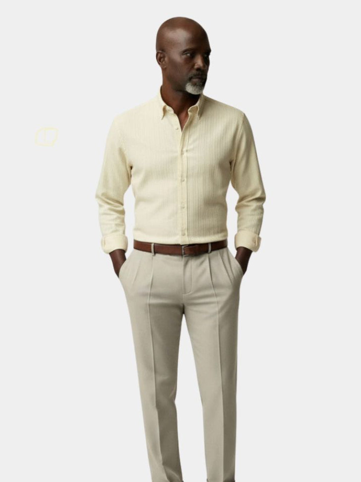 Striped Button Down Seersucker Shirt - Vailor & Veil