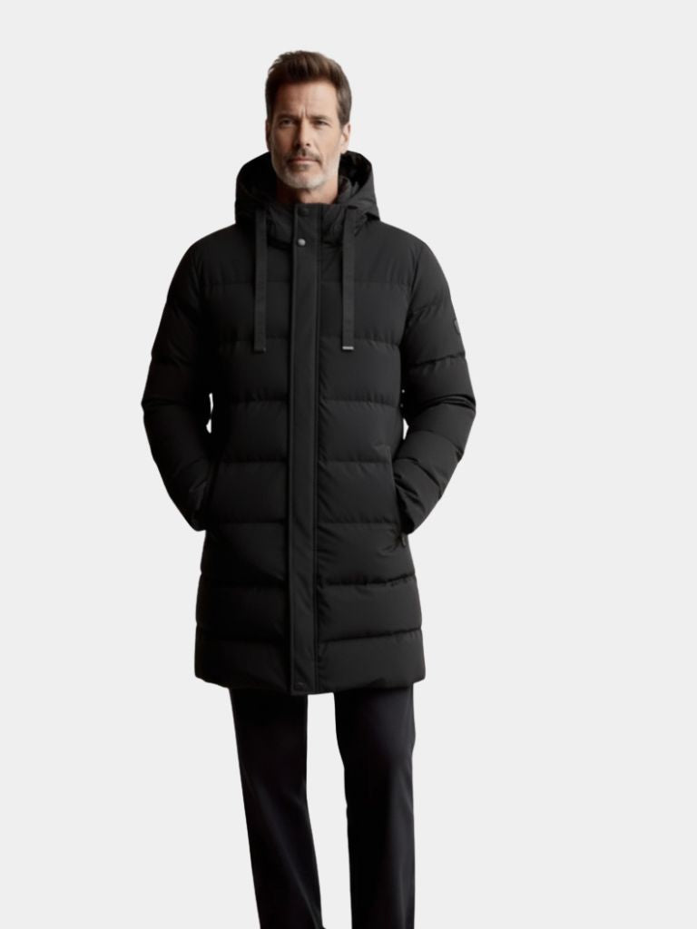 Minimalist Long Puffer Jacket - Vailor & Veil