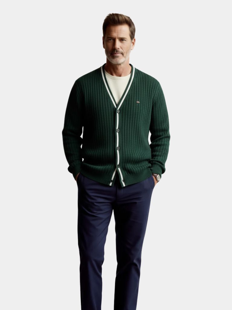 Cotton Button-Up Cardigan Sweater - Vailor & Veil