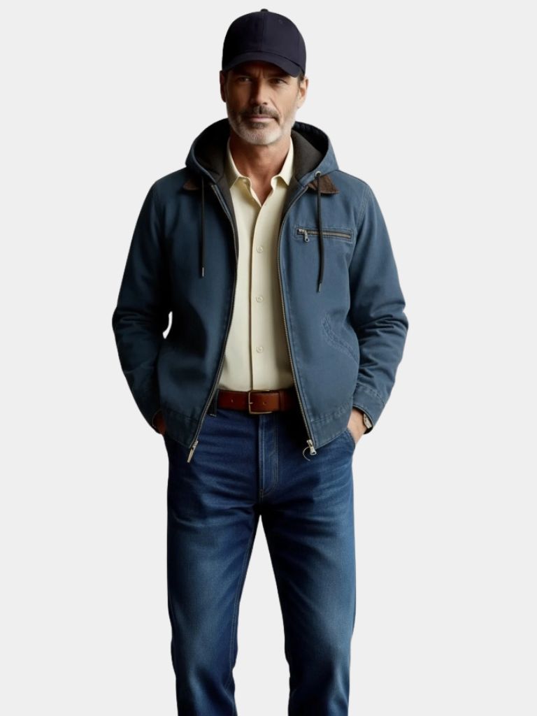 Essential Hooded Work Jacket - Vailor & Veil