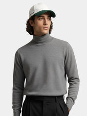 100% Merino Wool Turtleneck Sweater - Vailor & Veil