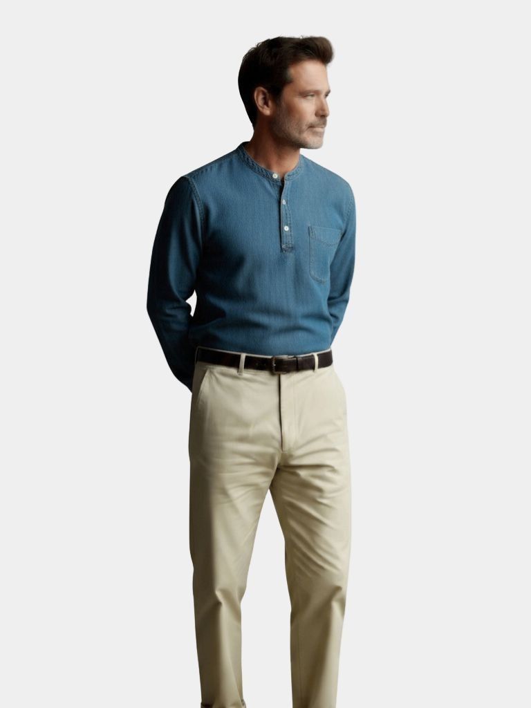 Nash Henley Long Sleeve Shirt – Vailor & Veil