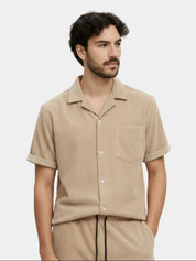 Minimalist Corduroy Set Shorts and Shirt - Vailor & Veil